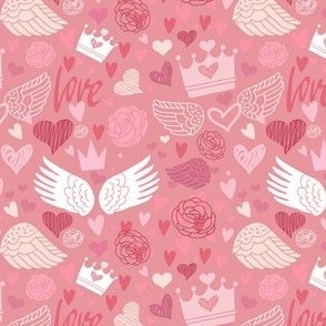 Love heart pattern 2