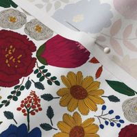 Embroidered Florals For Your Pockets light background small