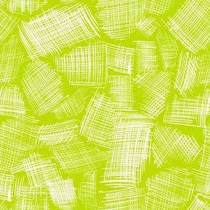 HATCHING TEXTURE LIME GREEN