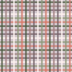 green and taupe check plaid/gingham - medium scale for toddler and kids apparel, nursery decor and home soft furnishings.