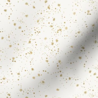 Gold Splatter and Stars / Small Scale