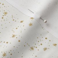 Gold Splatter and Stars / Small Scale