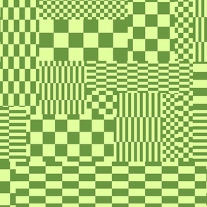 Glitchy Checkers // Pear