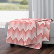 Rose Ombre Chevron