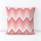 Rose Ombre Chevron