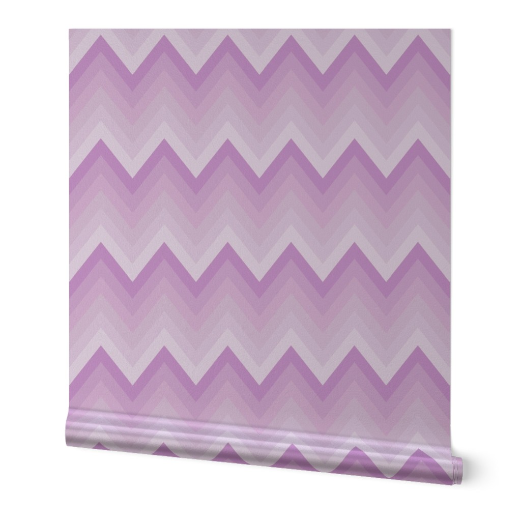 Lilac Ombre Chevron