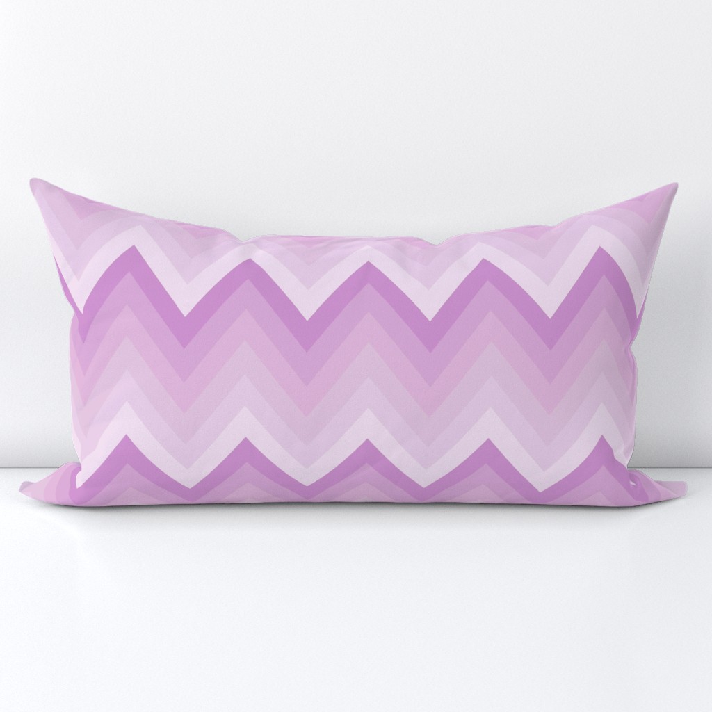 Lilac Ombre Chevron