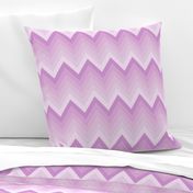 Lilac Ombre Chevron