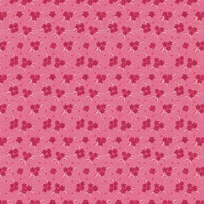 Flower Paisley Dot pink