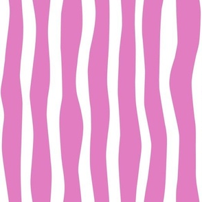 Wavy Lines // Candy Pink