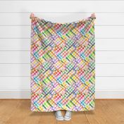 Cheater Quilt Plaid Gingham Patchwork