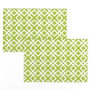 Weave Ikat in Green or Chartreuse