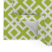 Weave Ikat in Green or Chartreuse