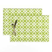 Weave Ikat in Green or Chartreuse
