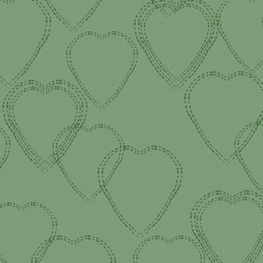 Heartprint Green
