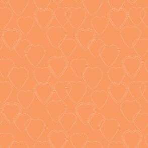 Heartprint Orange Crush