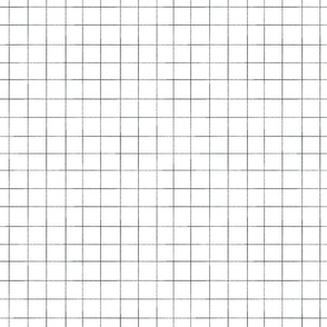 Black Pencil Grid on White (Micro Scale)