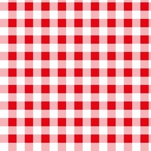 red gingham