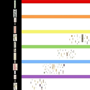 Word Art Whirler Stripe | Primary School