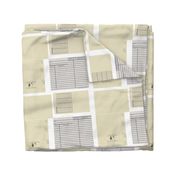 Cut and Sew Library Book Pocket and Pocket Square