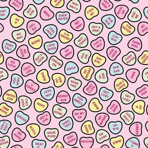 anti convo hearts on pink