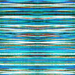 Serape Ocean  Stripes