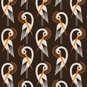 Pattern 0706 - elegant cranes