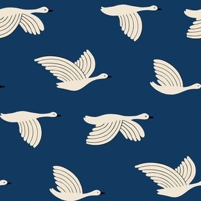 Geese - Navy Blue