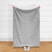 Large Grey Honeycomb Bee Hive Geometric Hexagonal Design