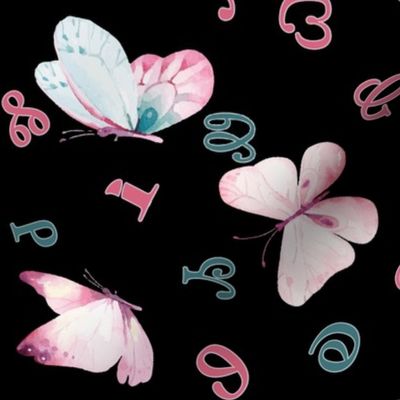 Syllabary Butterflies