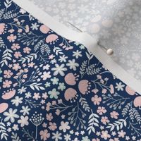 Maryam Garden-Soft Blue Small Scale