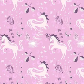 Unicorn dreamscape-pink