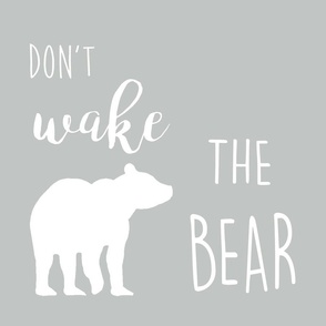 Dont Wake the Bear Silver