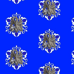 pelican in piety damask pattern