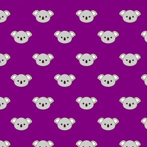 Koala Bear - Purple