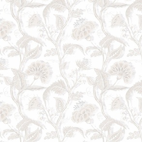 Indienne Vine - medium - soft neutral 