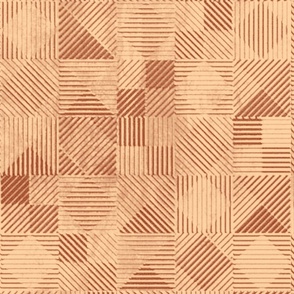 Geometric peach