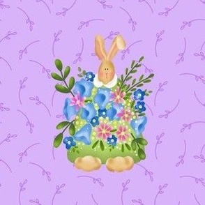 Hippity Hoppity Bonny Bunny  purple