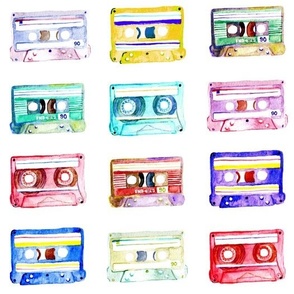 Mixed Tapes – cassette tape pattern 