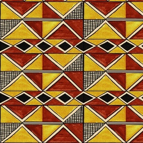 Mud Cloth Tan African Culture Collection 2022