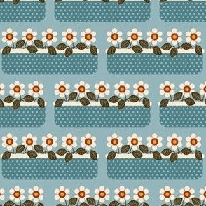 Pattern 0719 - cartoon flower pots