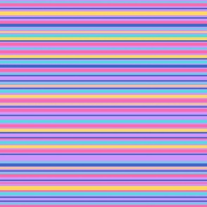 Ny2 Stripes 26’’ Horizontal - pink Kaleidoscope 
