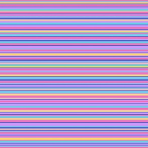 Ny2 Stripes 18’’ Horizontal - pink Kaleidoscope 