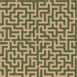 Its a maze pattern.