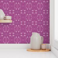 Berry Colored Geometric Pattern © Gingezel™ 2013