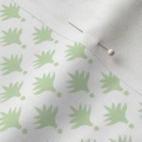 Tiny Palm Beacon Hill Damask and White
