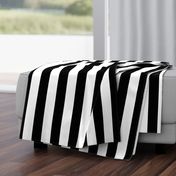 Two inch wide black + white vertical stripes by Su_G_©SuSchaefer