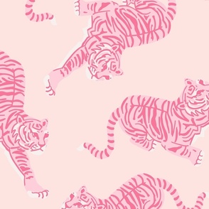 Tigers - Pretty in Pink  (Large)