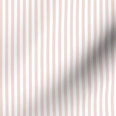 Candy Stripes Blush on White