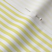 Candy Stripes Yellow Ribbon on White